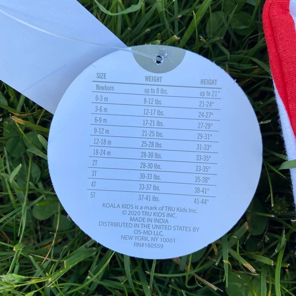 NWT Koala Baby Stripes July 4th Shorts & Bodysuit Outfilt/Set (Size 0-3 Months) - Picture 4 of 4